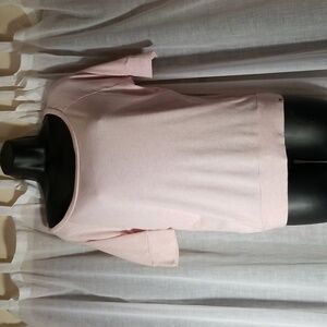 Sz S Pink Cotton TNA raglan T shirt top